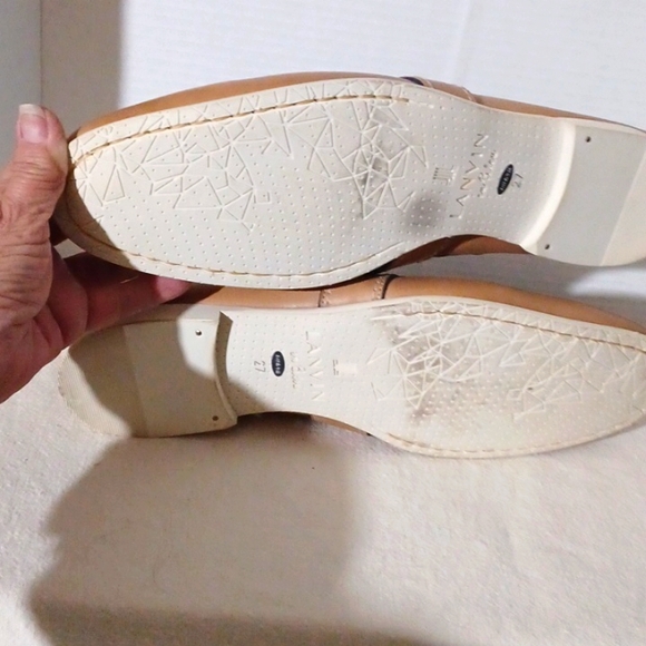 Lanvin En Bleu, Mens Tan Leather Loafers. SZ. 27 / 10 US. - Picture 8 of 8